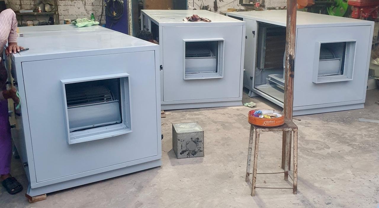Pharma grade HVAC unit industrial system